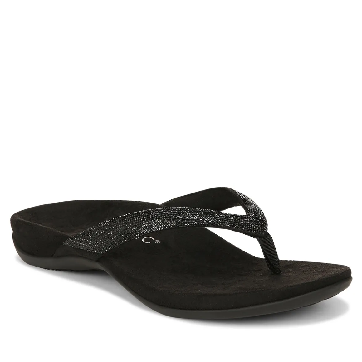 Dillon Shine Toe Post Sandal
