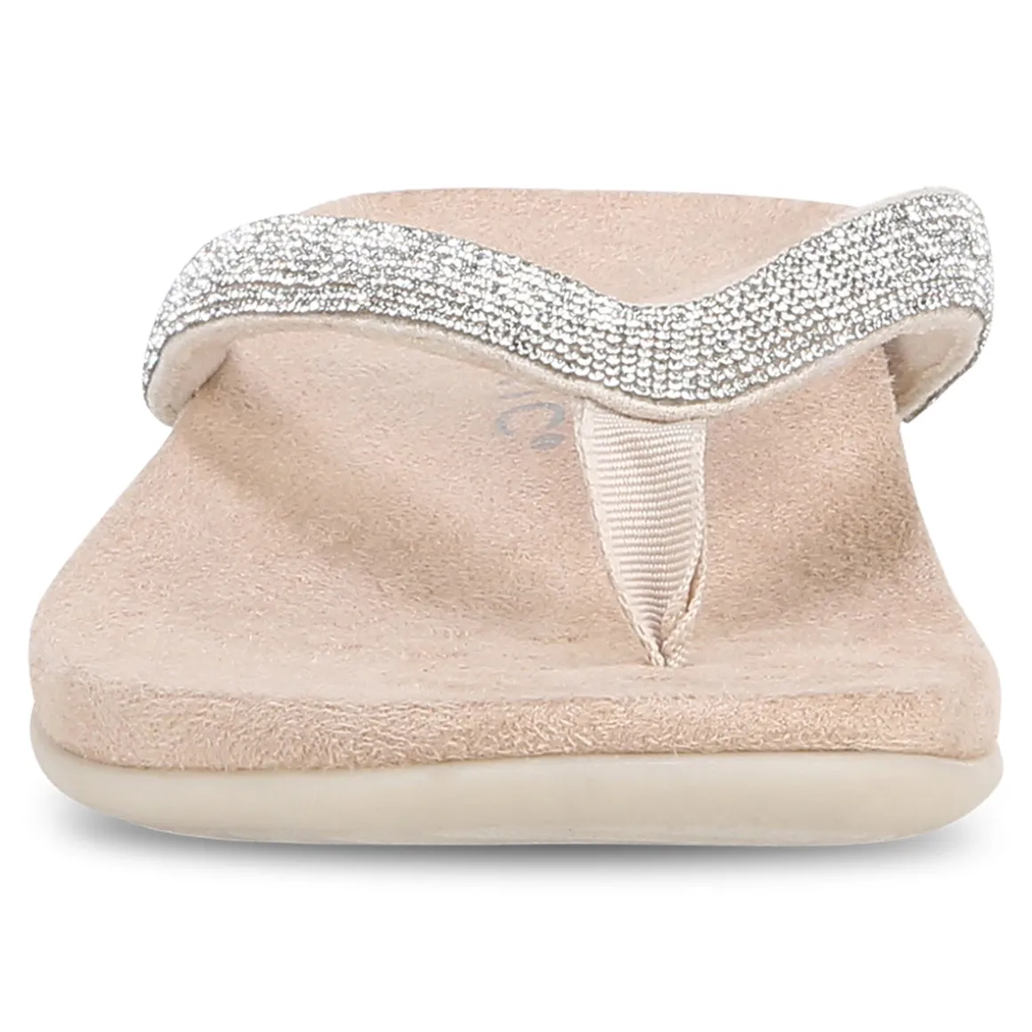 Dillon Shine Toe Post Sandal
